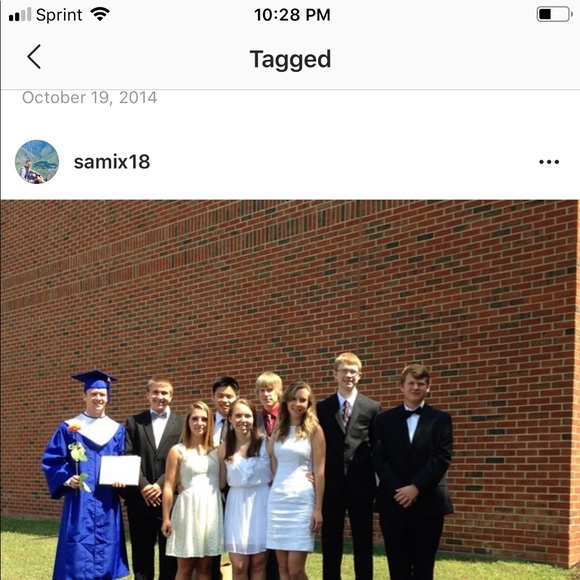 White Lace Dress - Picture 4 of 4